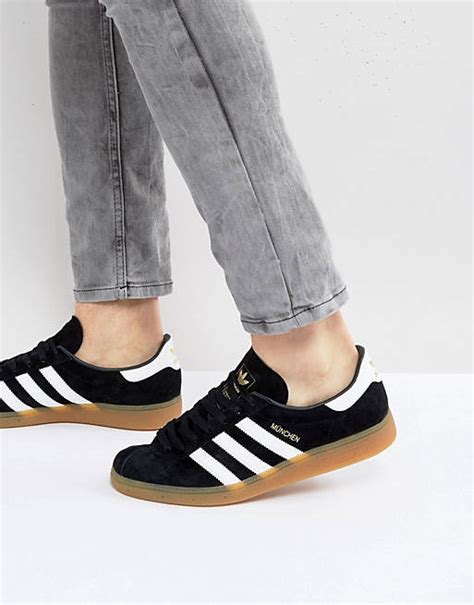 adidas münchen zwart|adidas munchen sneakers for men.